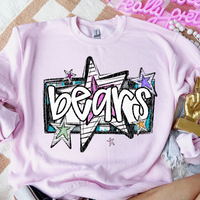 BEARS COLOFUL STARS SS