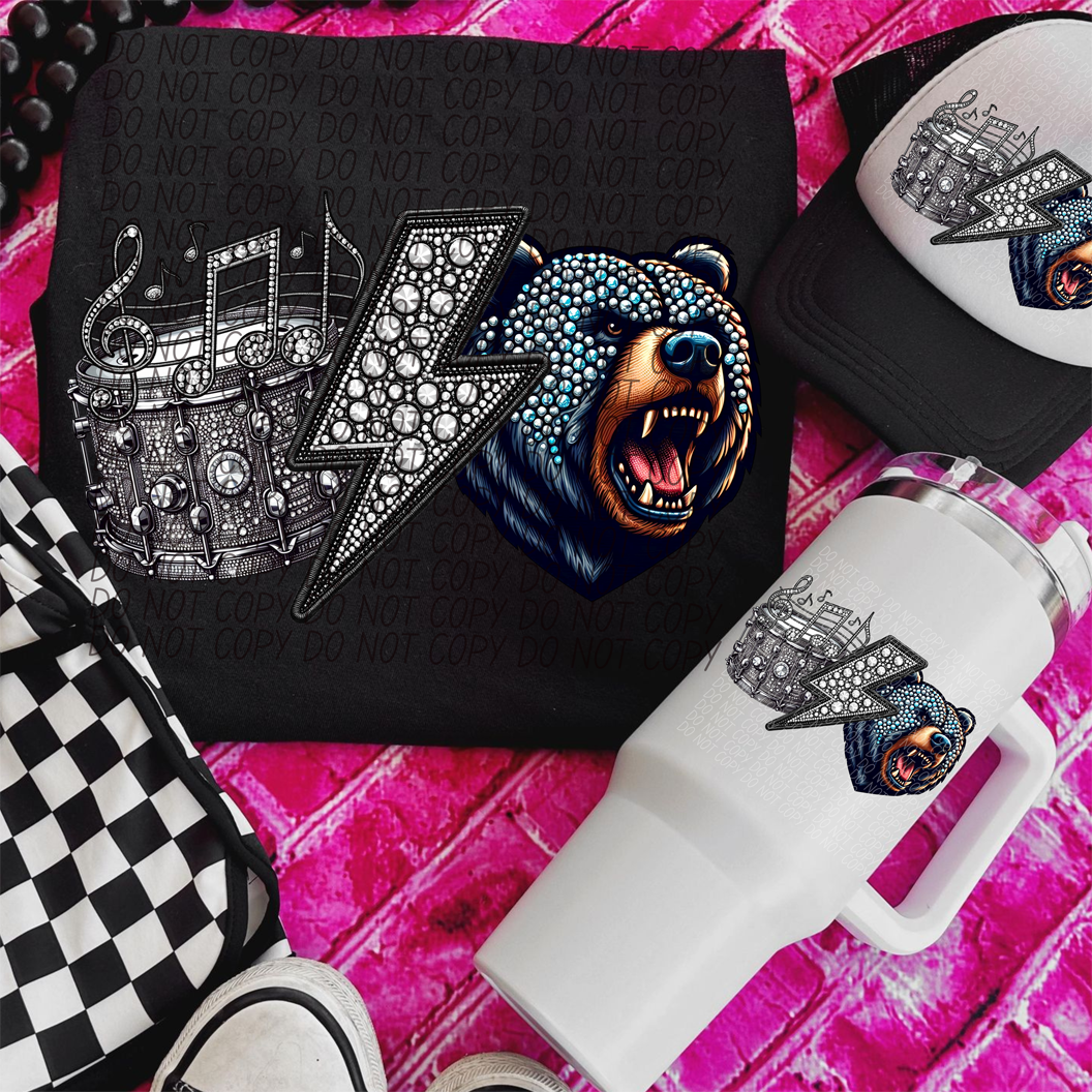 Bears 2 Band Mascots