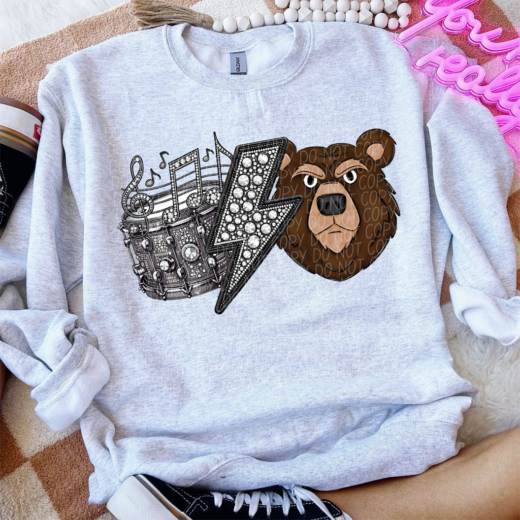 Bears 3 Band Mascots