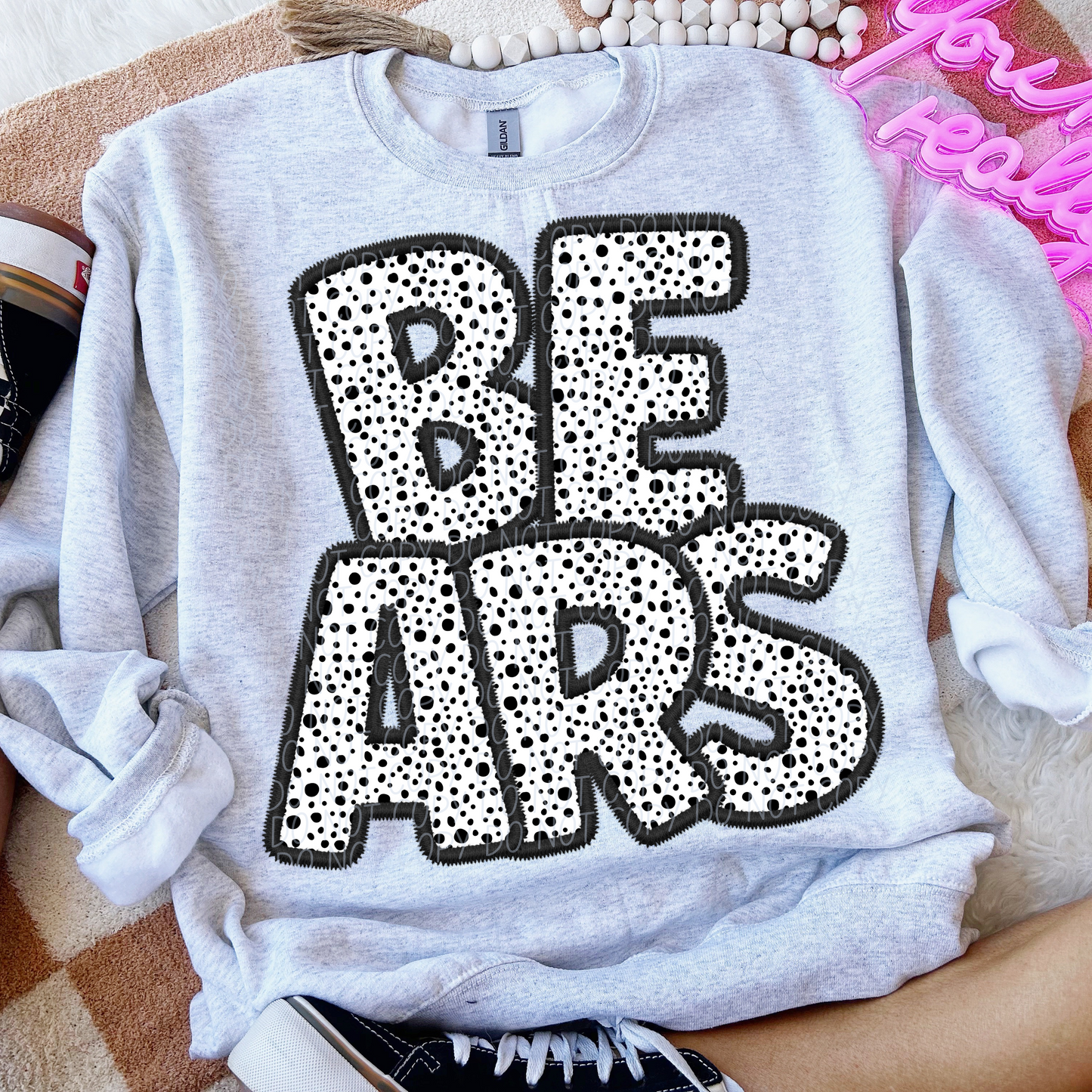 Bears - Polka Dot Mascot