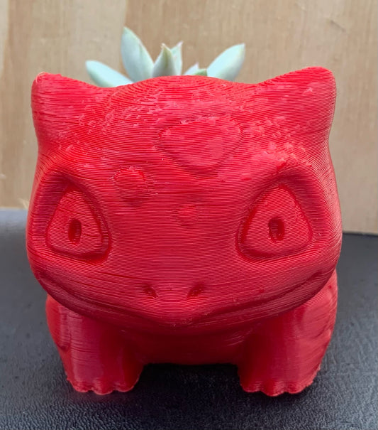 3D Printed Bulbasaur with Succulent Arrangement (Local Pickup Only)