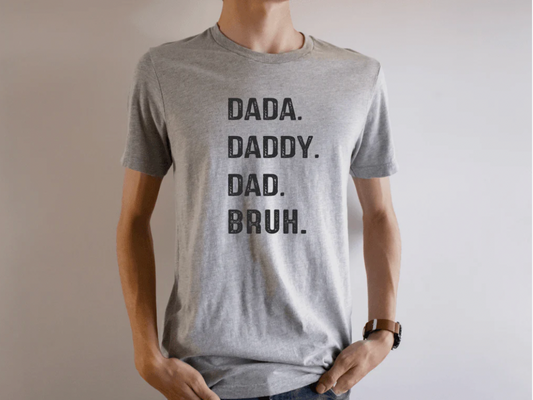 Dada. Daddy.Dad. Bruh.