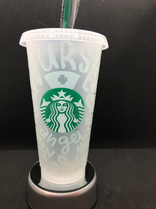 Nurse Color Changing Starbucks Cold Cup