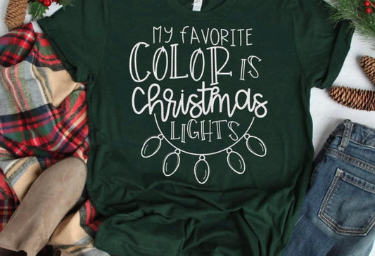 My Favorite Color Is Christmas Lights (Closes 11/6)
