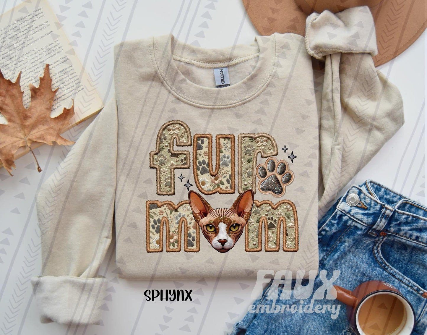 Fur Mom Completed Tee