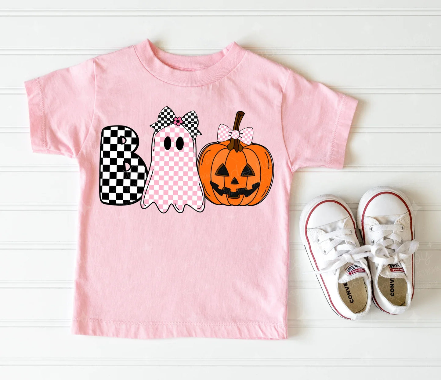 Boo Checker Tee