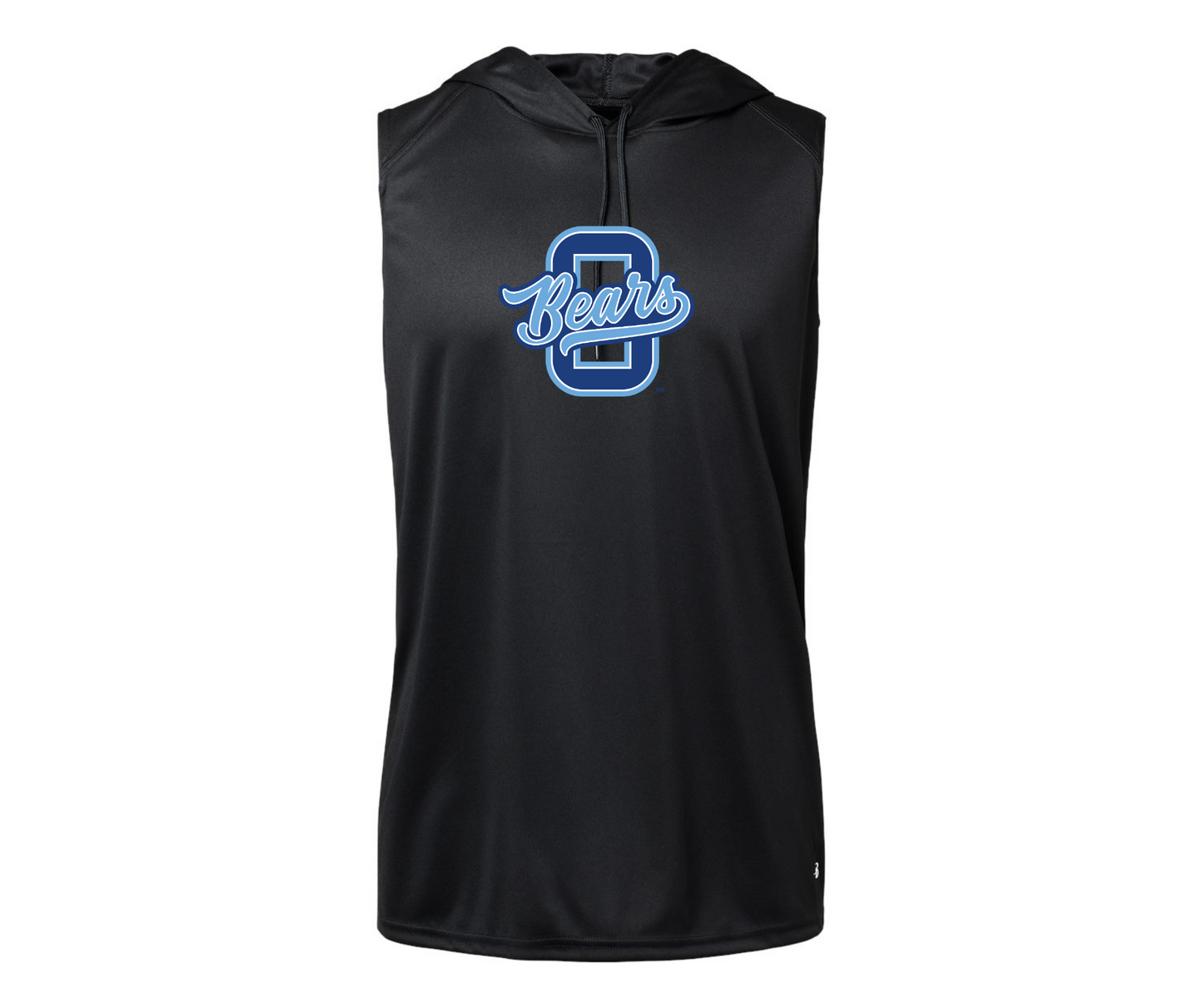 High School Sleeveless Hooded T-shirt