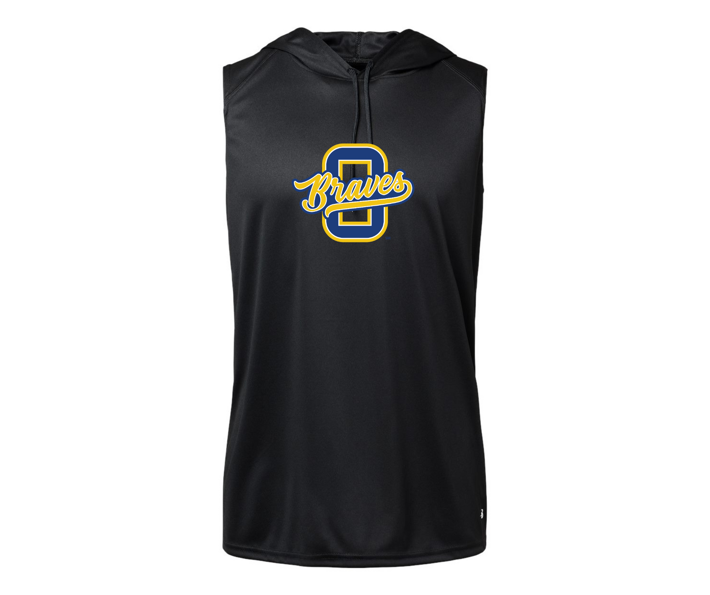 High School Sleeveless Hooded T-shirt