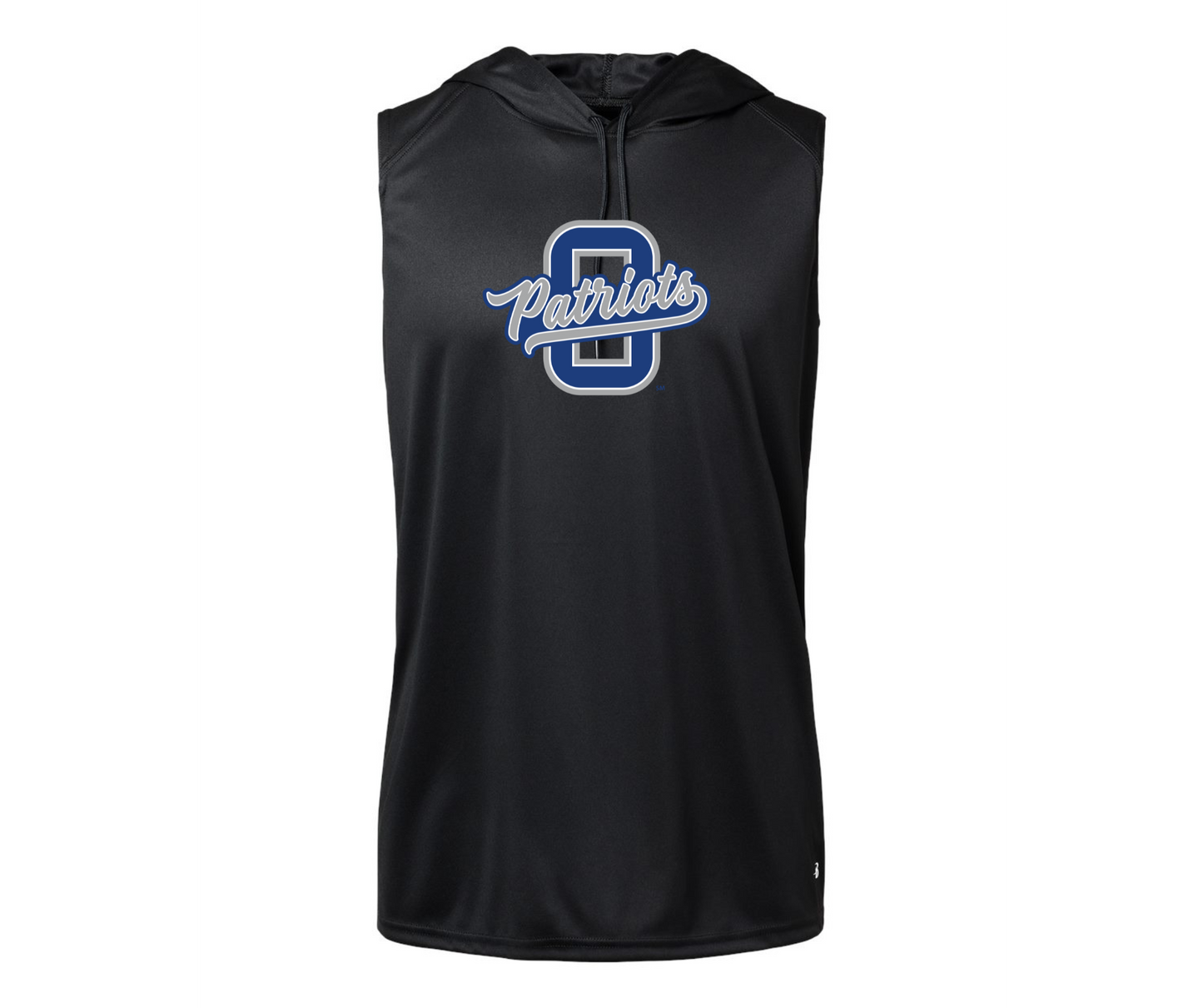 High School Sleeveless Hooded T-shirt