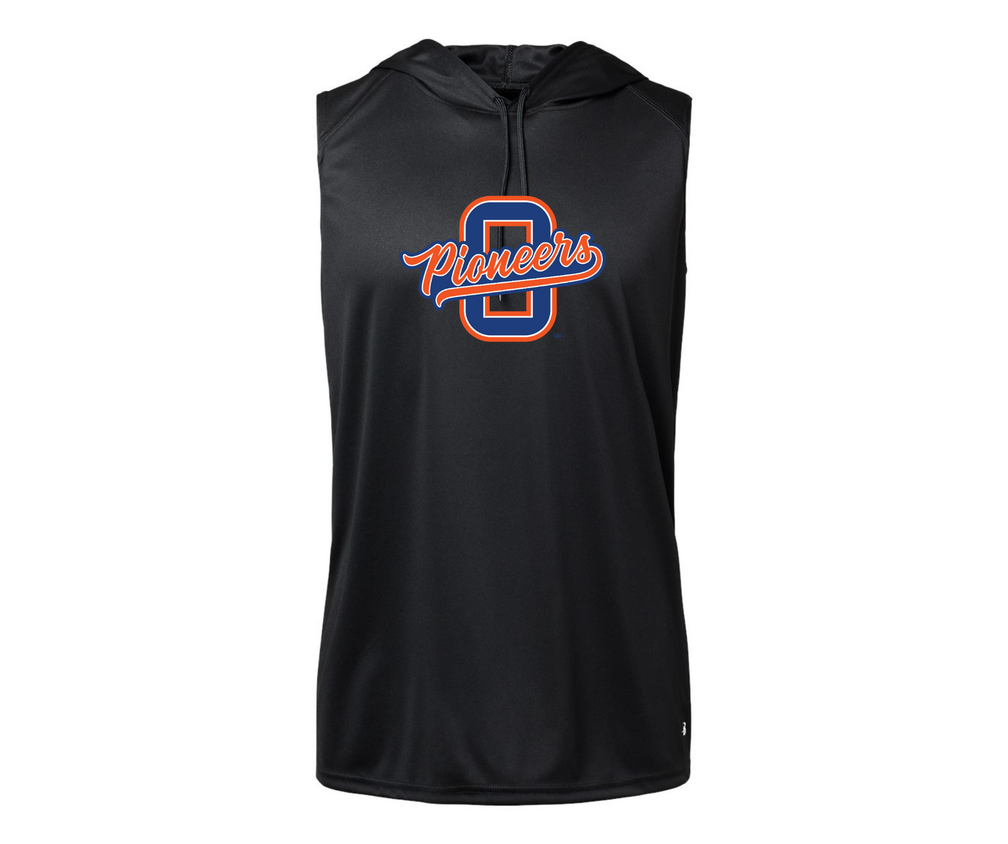 High School Sleeveless Hooded T-shirt