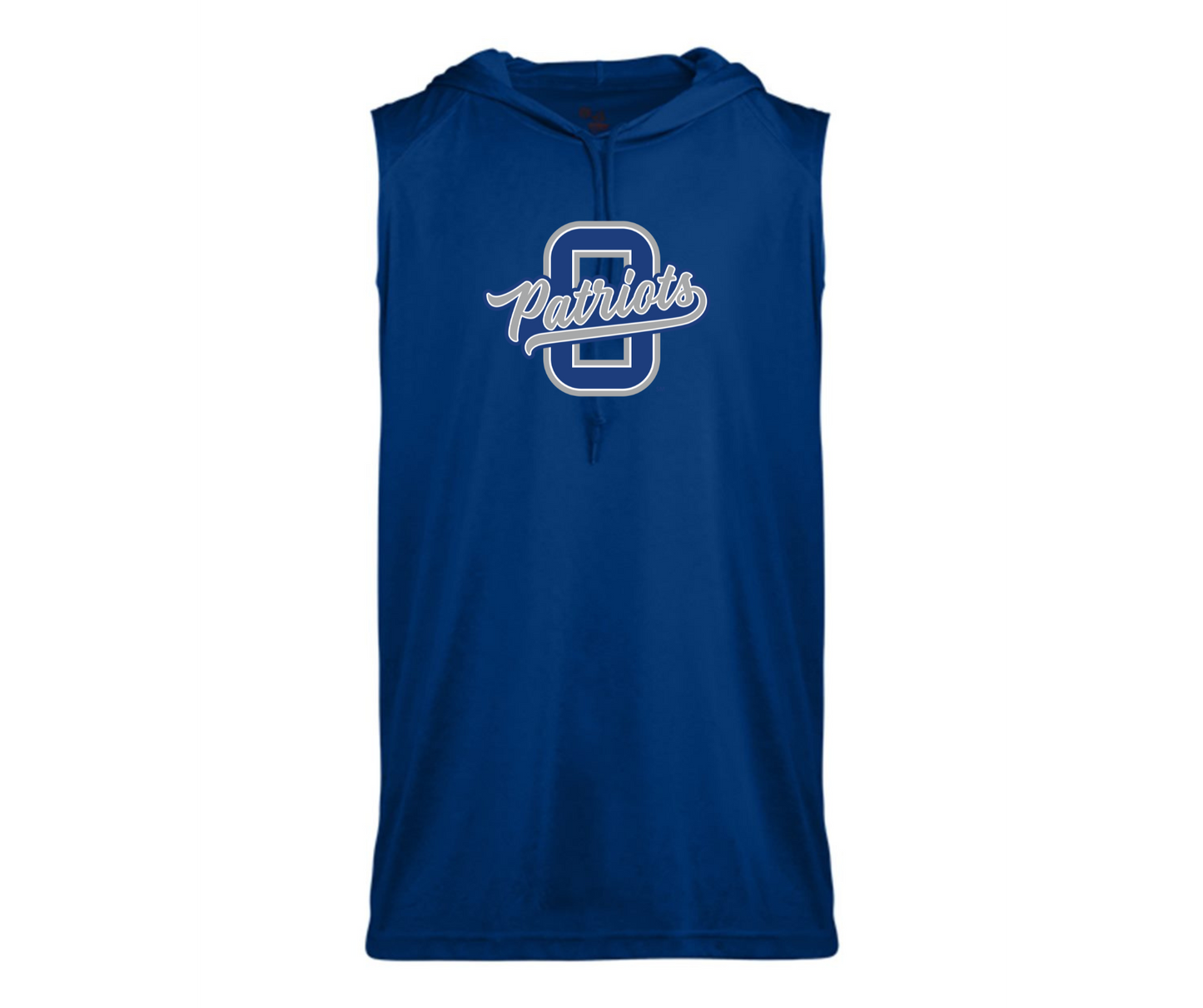 High School Sleeveless Hooded T-shirt