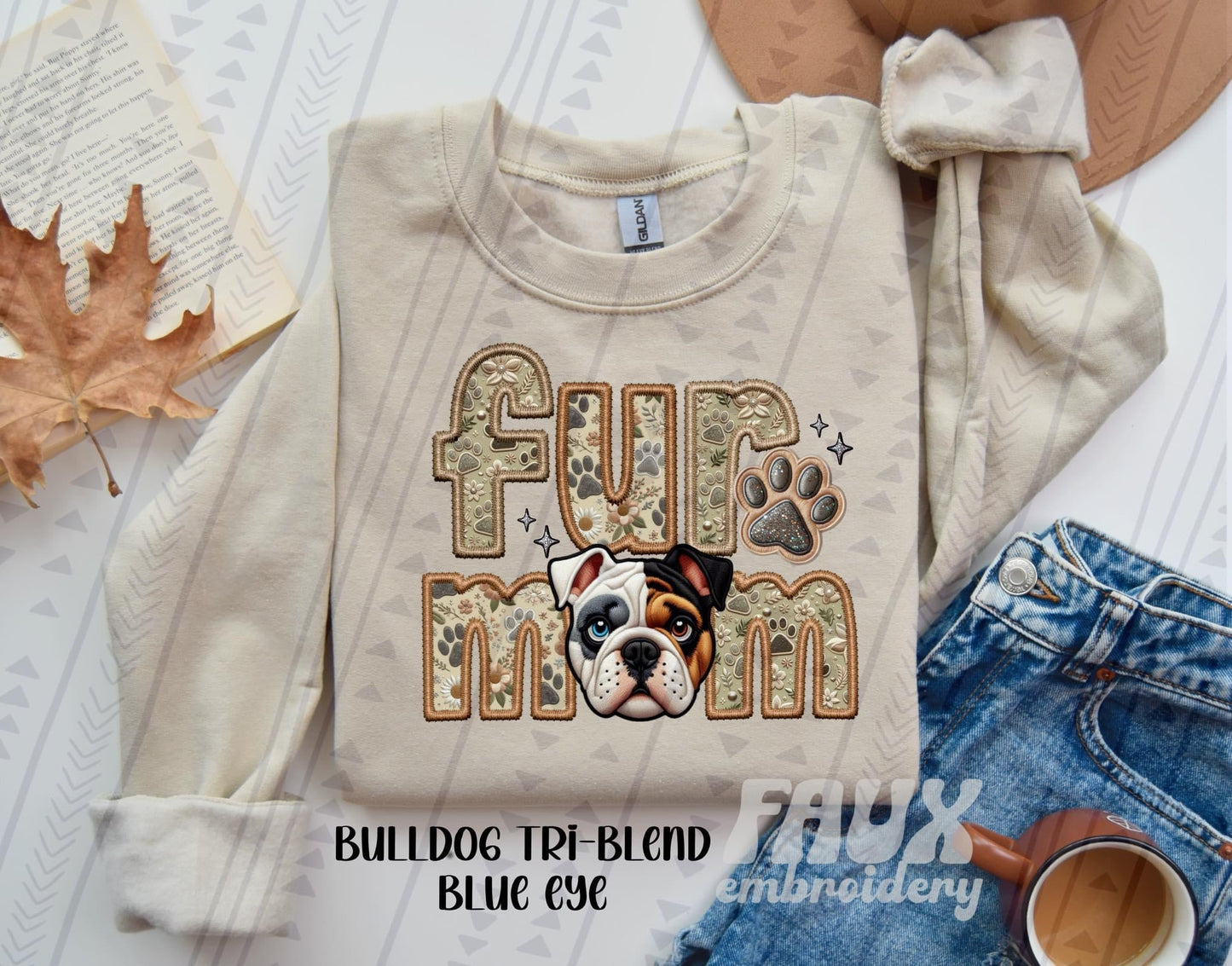 Fur Mom Completed Tee