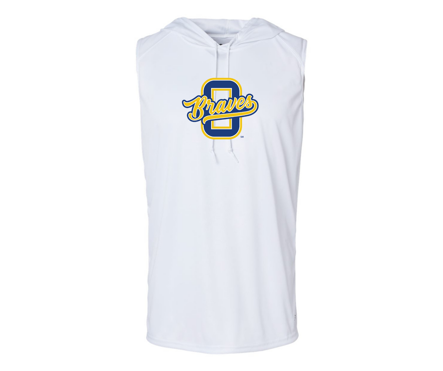 High School Sleeveless Hooded T-shirt