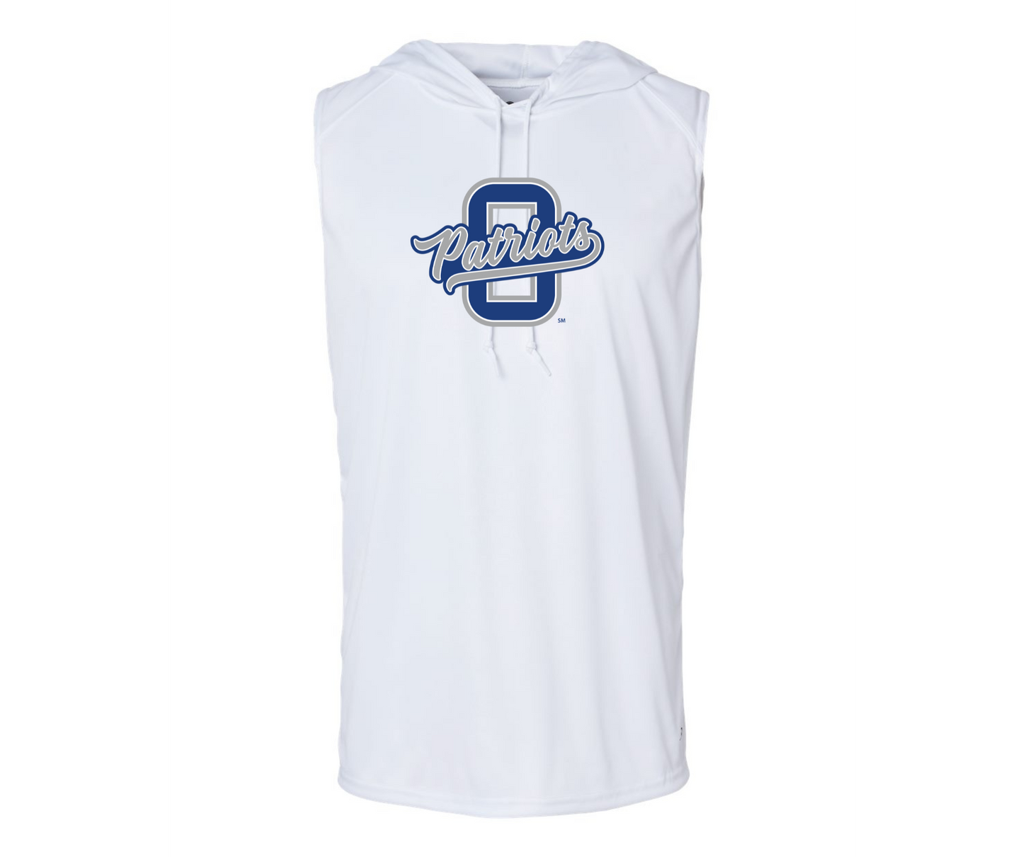 High School Sleeveless Hooded T-shirt