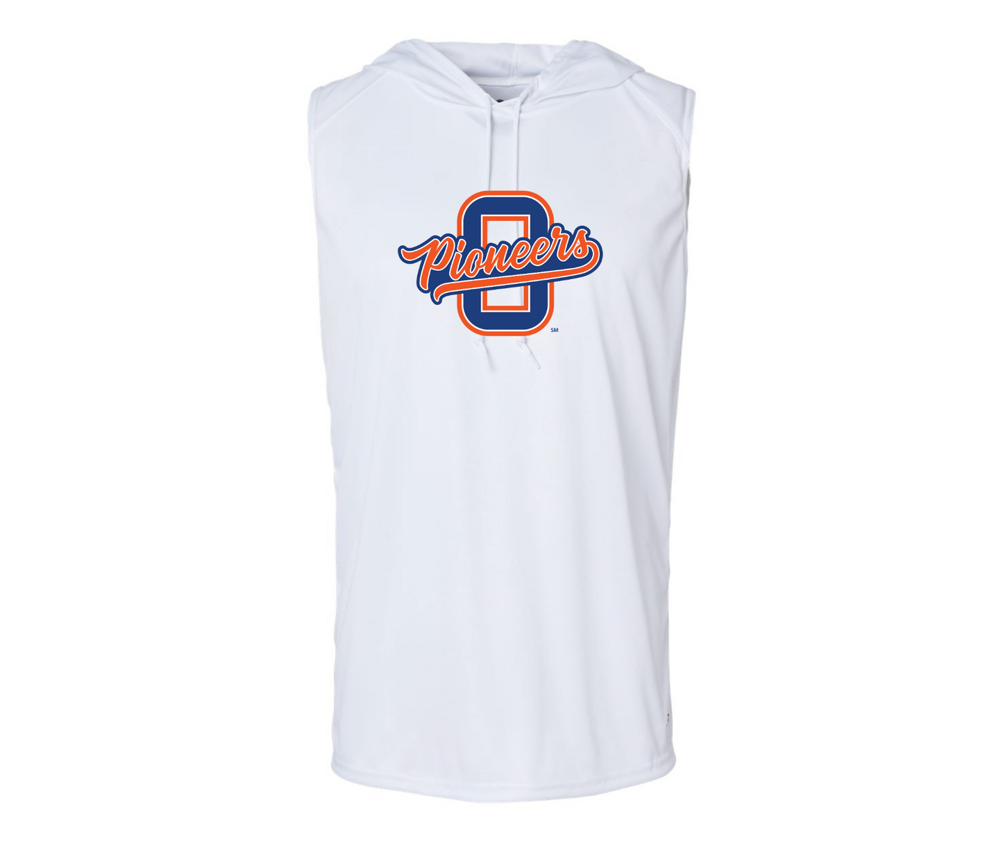 High School Sleeveless Hooded T-shirt