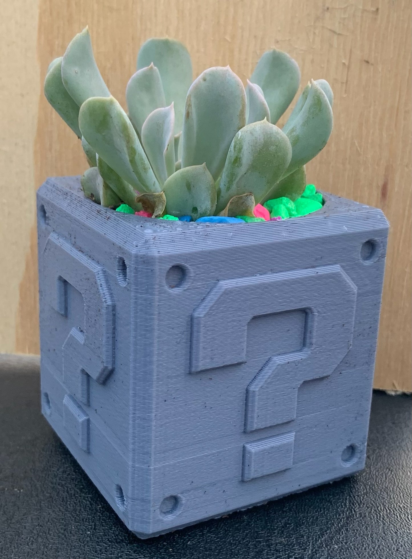 3D Printed Mario Question Block (Local Pickup Only)