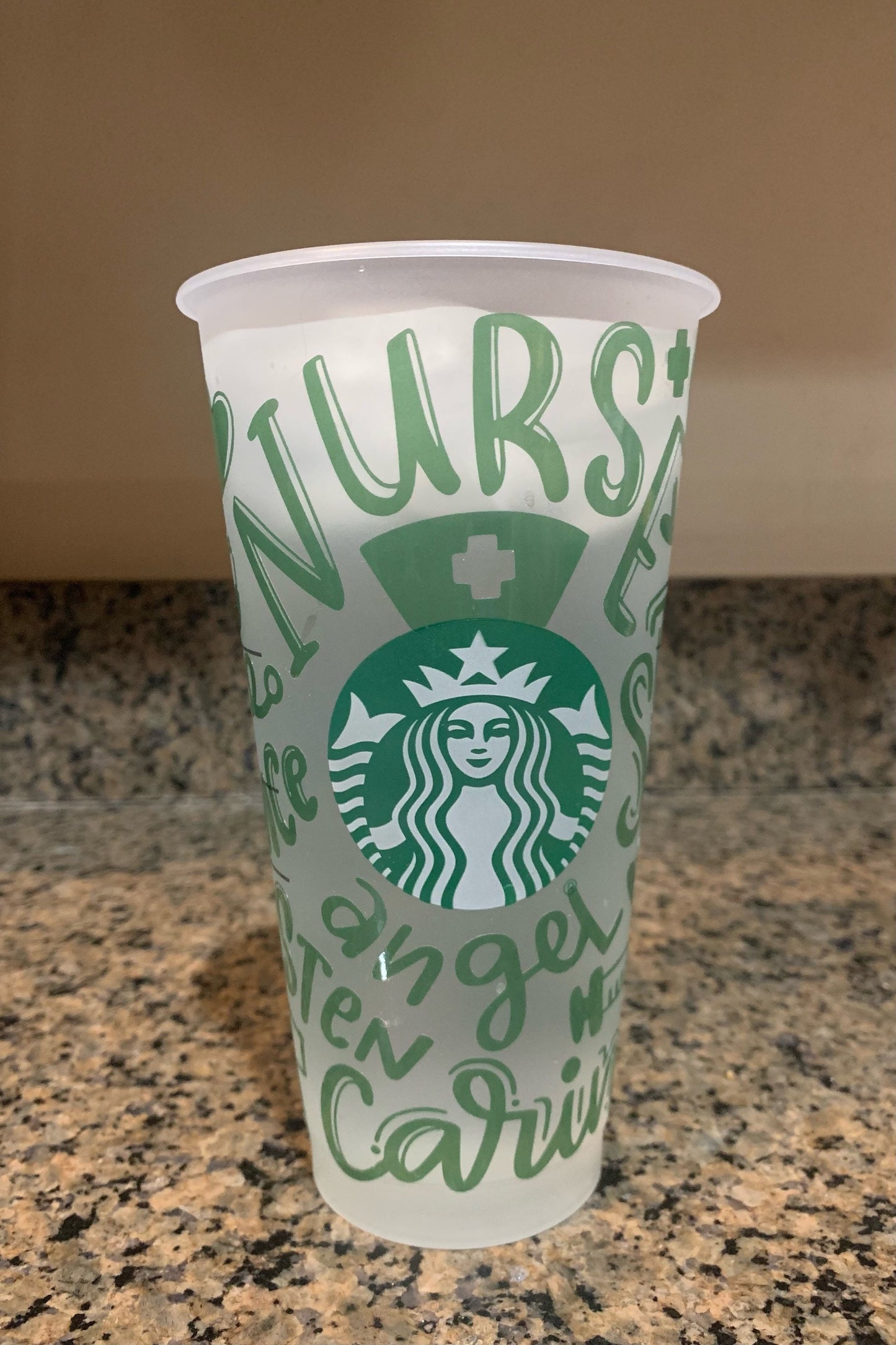 Nurse Color Changing Starbucks Cold Cup